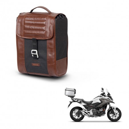 SHAD Baul maleta + soporte montaje SR38 CAFE RACER STYLE 1U KIT-445146