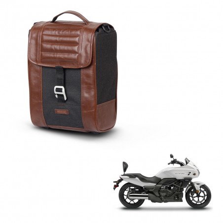 SHAD Baul maleta + soporte montaje SR38 CAFE RACER STYLE 1U KIT-445158