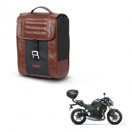 SHAD Baul maleta + soporte montaje SR38 CAFE RACER STYLE 1U KIT-445159