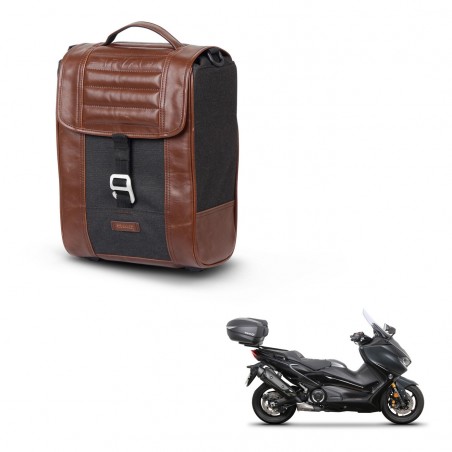 SHAD Baul maleta + soporte montaje SR38 CAFE RACER STYLE 1U KIT-445168