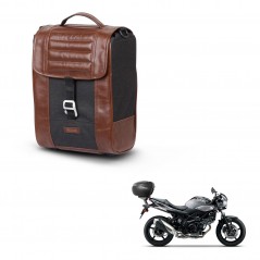 SHAD Baul maleta + soporte montaje SR38 CAFE RACER STYLE 1U KIT-445178
