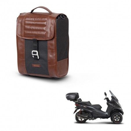 SHAD Baul maleta + soporte montaje SR38 CAFE RACER STYLE 1U KIT-445179