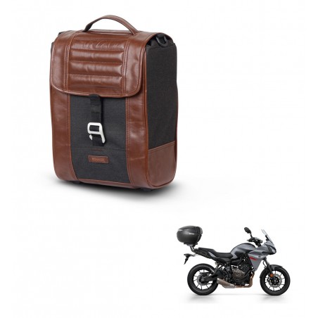 SHAD Baul maleta + soporte montaje SR38 CAFE RACER STYLE 1U KIT-445189