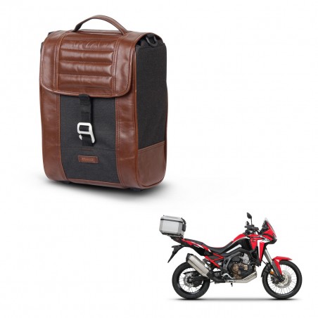 SHAD Baul maleta + soporte montaje SR38 CAFE RACER STYLE 1U KIT-445194