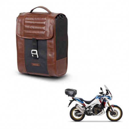 SHAD Suitcase trunk + mounting bracket SR38 CAFE RACER STYLE 1U KIT-445195