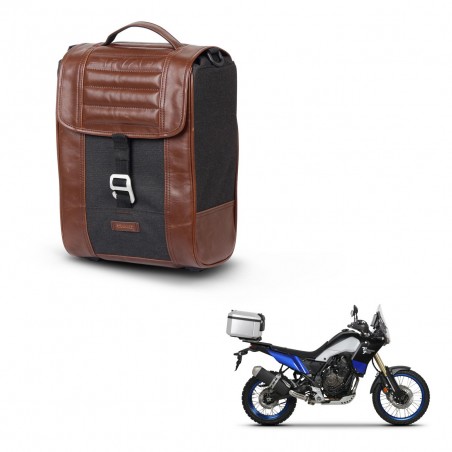 SHAD Baul maleta + soporte montaje SR38 CAFE RACER STYLE 1U KIT-445200