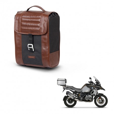 SHAD Baul maleta + soporte montaje SR38 CAFE RACER STYLE 1U KIT-445214