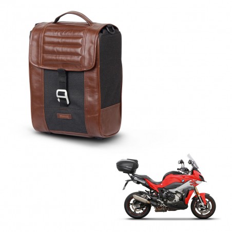 SHAD Baul maleta + soporte montaje SR38 CAFE RACER STYLE 1U KIT-445215