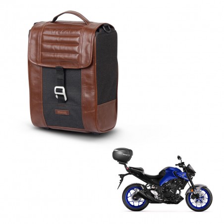 SHAD Suitcase trunk + mounting bracket SR38 CAFE RACER STYLE 1U KIT-445217