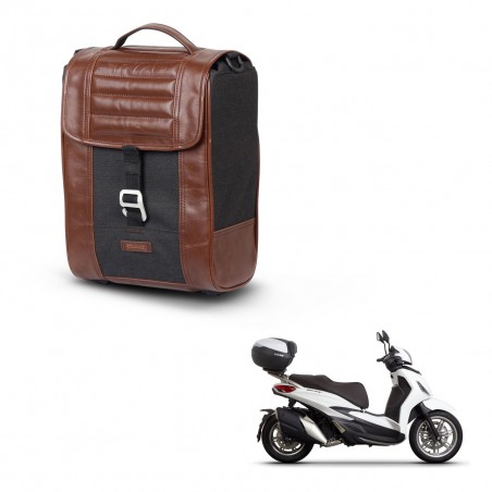 SHAD Suitcase trunk + mounting bracket SR38 CAFE RACER STYLE 1U KIT-445225