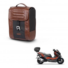 SHAD Baul maleta + soporte montaje SR38 CAFE RACER STYLE 1U KIT-445234