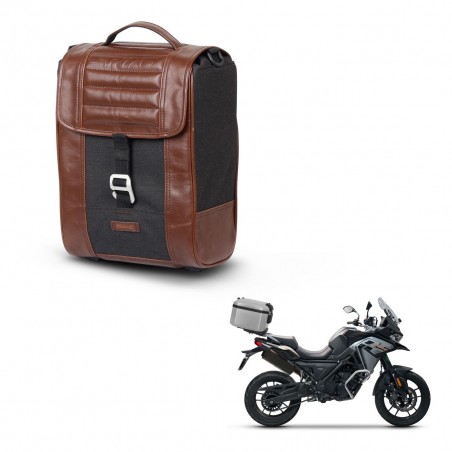 SHAD Suitcase trunk + mounting bracket SR38 CAFE RACER STYLE 1U KIT-445239