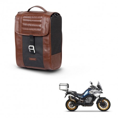 SHAD Suitcase trunk + mounting bracket SR38 CAFE RACER STYLE 1U KIT-445247