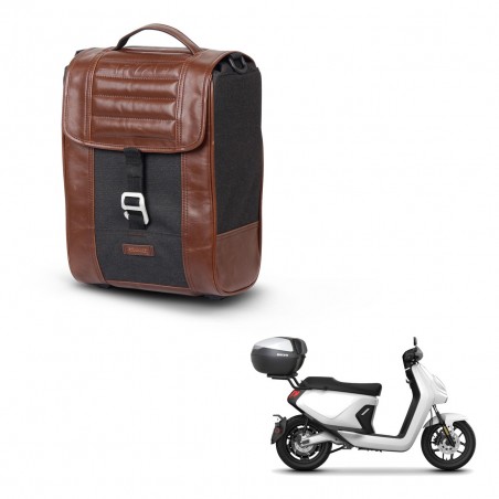 SHAD Suitcase trunk + mounting bracket SR38 CAFE RACER STYLE 1U KIT-445265