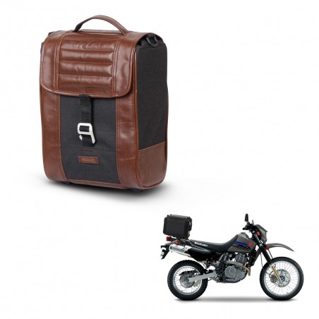 SHAD Baul maleta + soporte montaje SR38 CAFE RACER STYLE 1U KIT-445277