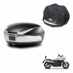 SHAD SH48 trunk + mounting bracket internal bag TITANIUM PREMIUM KIT-445306