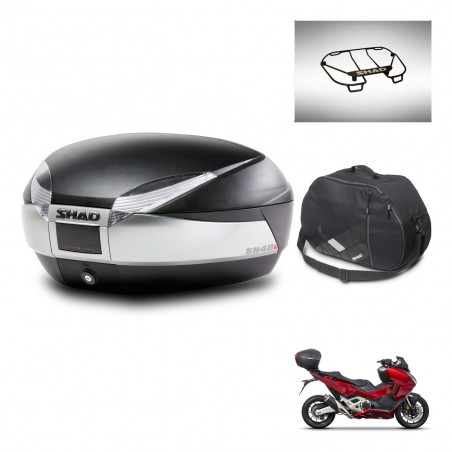 SHAD Baul SH48 + soporte montaje accesorios TITANIUM PREMIUM KIT-445318