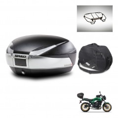 SHAD Baul SH48 + soporte montaje accesorios TITANIUM PREMIUM KIT-445358