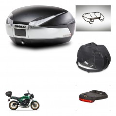 SHAD Baul SH48 + soporte montaje accesorios TITANIUM PREMIUM KIT-445359