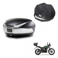 SHAD Baul SH48 + soporte montaje bolsa interna TITANIUM PREMIUM KIT-445362