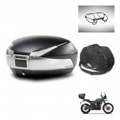 SHAD Baul SH48 + soporte montaje accesorios TITANIUM PREMIUM KIT-445366