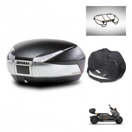 SHAD Baul SH48 + soporte montaje accesorios TITANIUM PREMIUM KIT-445406