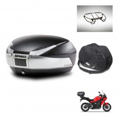 SHAD Baul SH48 + soporte montaje accesorios TITANIUM PREMIUM KIT-445414