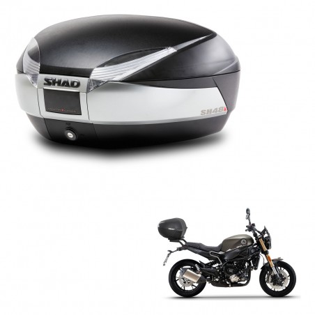 SHAD Baul SH48 + soporte montaje TITANIUM PREMIUM KIT-445432