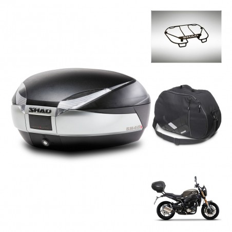 SHAD Baul SH48 + soporte montaje accesorios TITANIUM PREMIUM KIT-445438