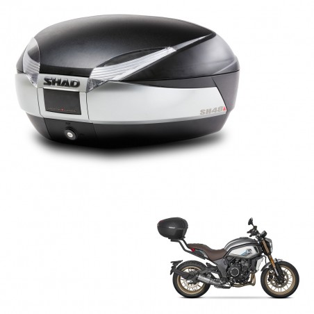 SHAD Baul SH48 + soporte montaje TITANIUM PREMIUM KIT-445440