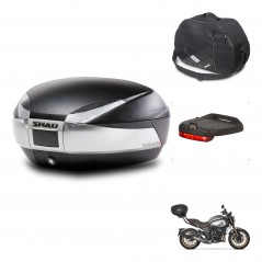 SHAD Baul SH48 + soporte montaje accesorios TITANIUM PREMIUM KIT-445443