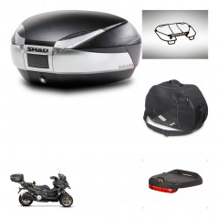 SHAD Baul SH48 + soporte montaje accesorios TITANIUM PREMIUM KIT-445471