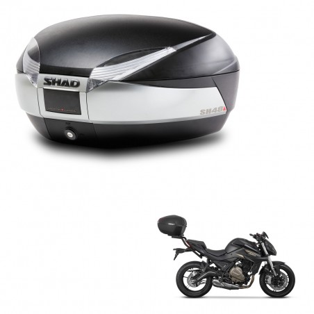 SHAD Baul SH48 + soporte montaje TITANIUM PREMIUM KIT-445472