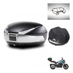SHAD SH48 trunk + mounting bracket accessories TITANIUM PREMIUM KIT-445502