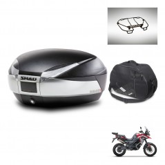 SHAD Baul SH48 + soporte montaje accesorios TITANIUM PREMIUM KIT-445510