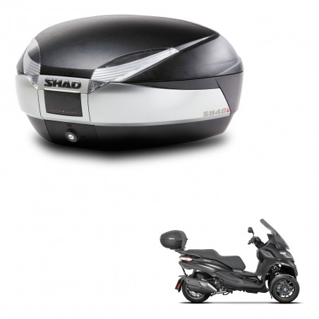 SHAD SH48 trunk + mounting bracket TITANIUM PREMIUM KIT-445512