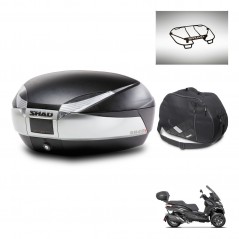 SHAD SH48 trunk + mounting bracket accessories TITANIUM PREMIUM KIT-445518