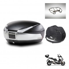 SHAD SH48 trunk + mounting bracket accessories TITANIUM PREMIUM KIT-445534