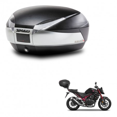 SHAD Baul SH48 + soporte montaje TITANIUM PREMIUM KIT-445560