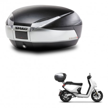 SHAD Baul SH48 + soporte montaje TITANIUM PREMIUM KIT-445592