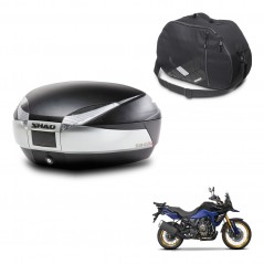 SHAD SH48 trunk + mounting bracket internal bag TITANIUM PREMIUM KIT-445634