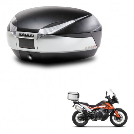 SHAD Baul SH48 + soporte montaje TITANIUM PREMIUM KIT-445640