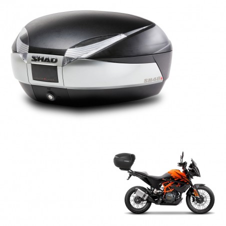 SHAD Baul SH48 + soporte montaje TITANIUM PREMIUM KIT-445672