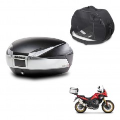 SHAD SH48 trunk + mounting bracket internal bag TITANIUM PREMIUM KIT-445682