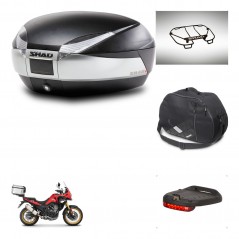 SHAD Baul SH48 + soporte montaje accesorios TITANIUM PREMIUM KIT-445687