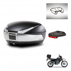 SHAD SH48 trunk + mounting bracket accessories TITANIUM PREMIUM KIT-445693