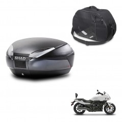 SHAD SH48 trunk + mounting bracket internal bag DARK GREY PREMIUM KIT-445738