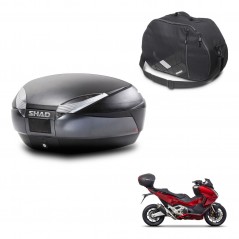 SHAD SH48 trunk + mounting bracket internal bag DARK GREY PREMIUM KIT-445746