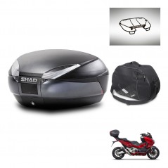 SHAD Baul SH48 + soporte montaje accesorios DARK GREY PREMIUM KIT-445750
