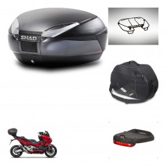 SHAD Baul SH48 + soporte montaje accesorios DARK GREY PREMIUM KIT-445751